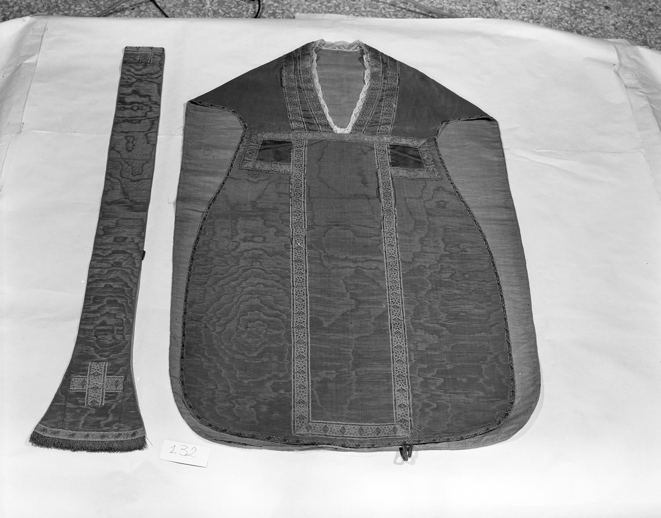 paramento liturgico, insieme - manifattura veneziana (seconda metà sec. XVII)