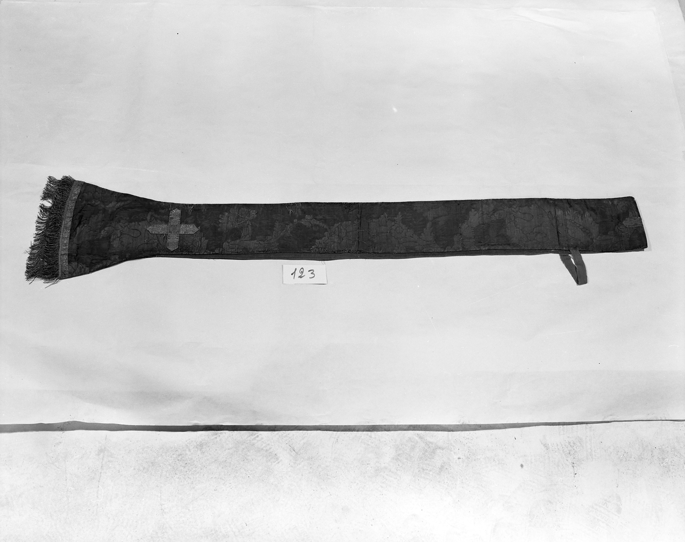 stola - manifattura veneziana (fine/inizio secc. XVII/ XVIII)