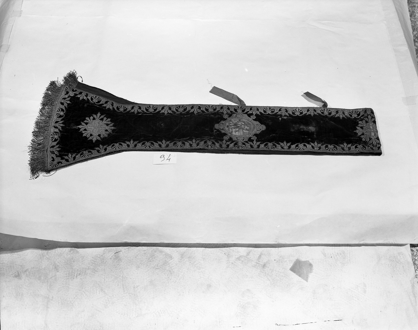 stolone - manifattura veneziana (seconda metà sec. XVIII)