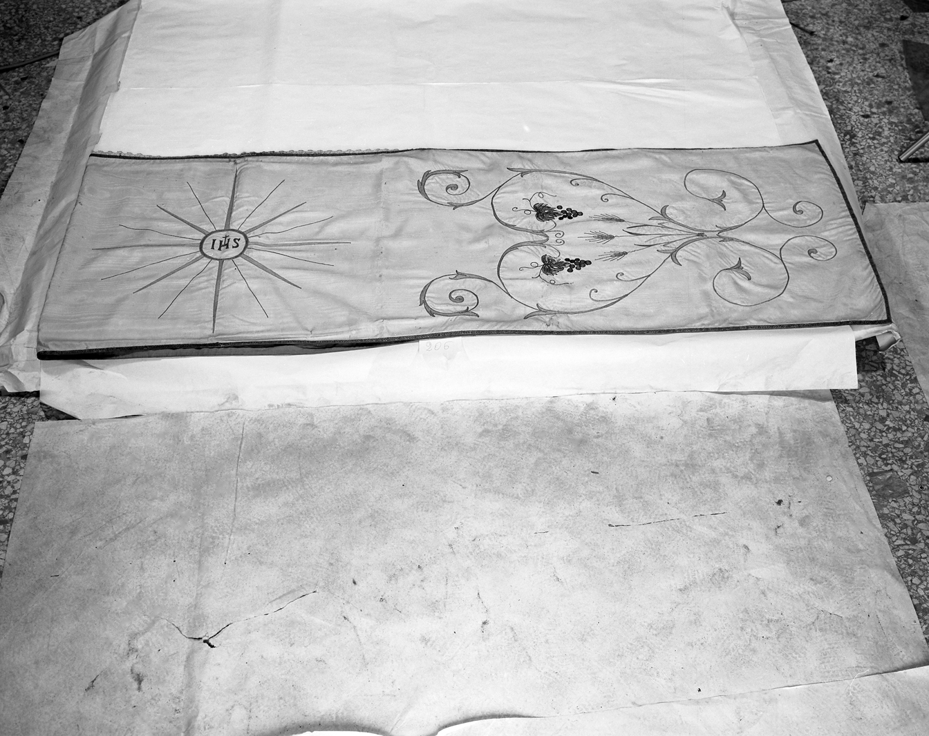 velo omerale - manifattura italiana (prima metà sec. XX)