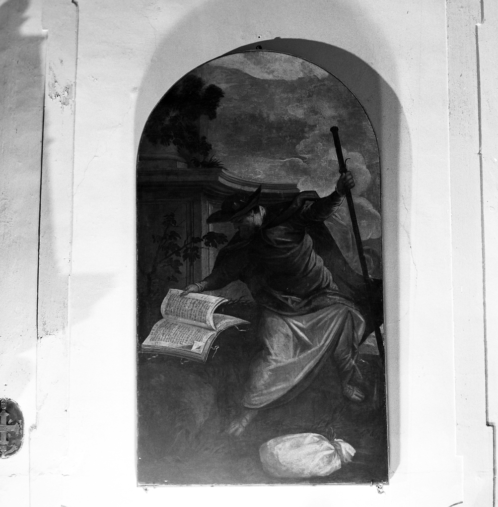 San Giacomo apostolo (dipinto) di Vassillacchi Antonio detto Aliense (fine sec. XVI)