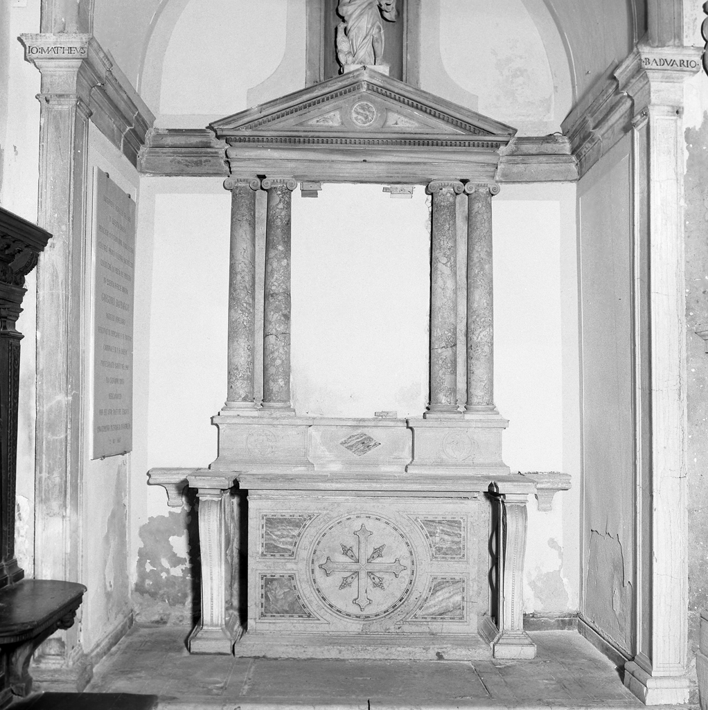 altare - ambito veneziano (sec. XVI)