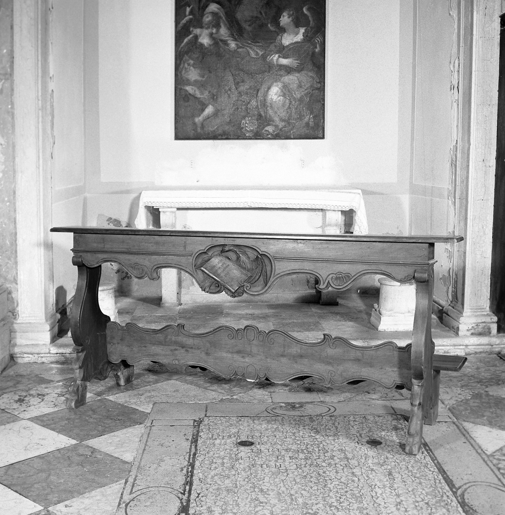 inginocchiatoio - bottega veneziana (sec. XVIII)