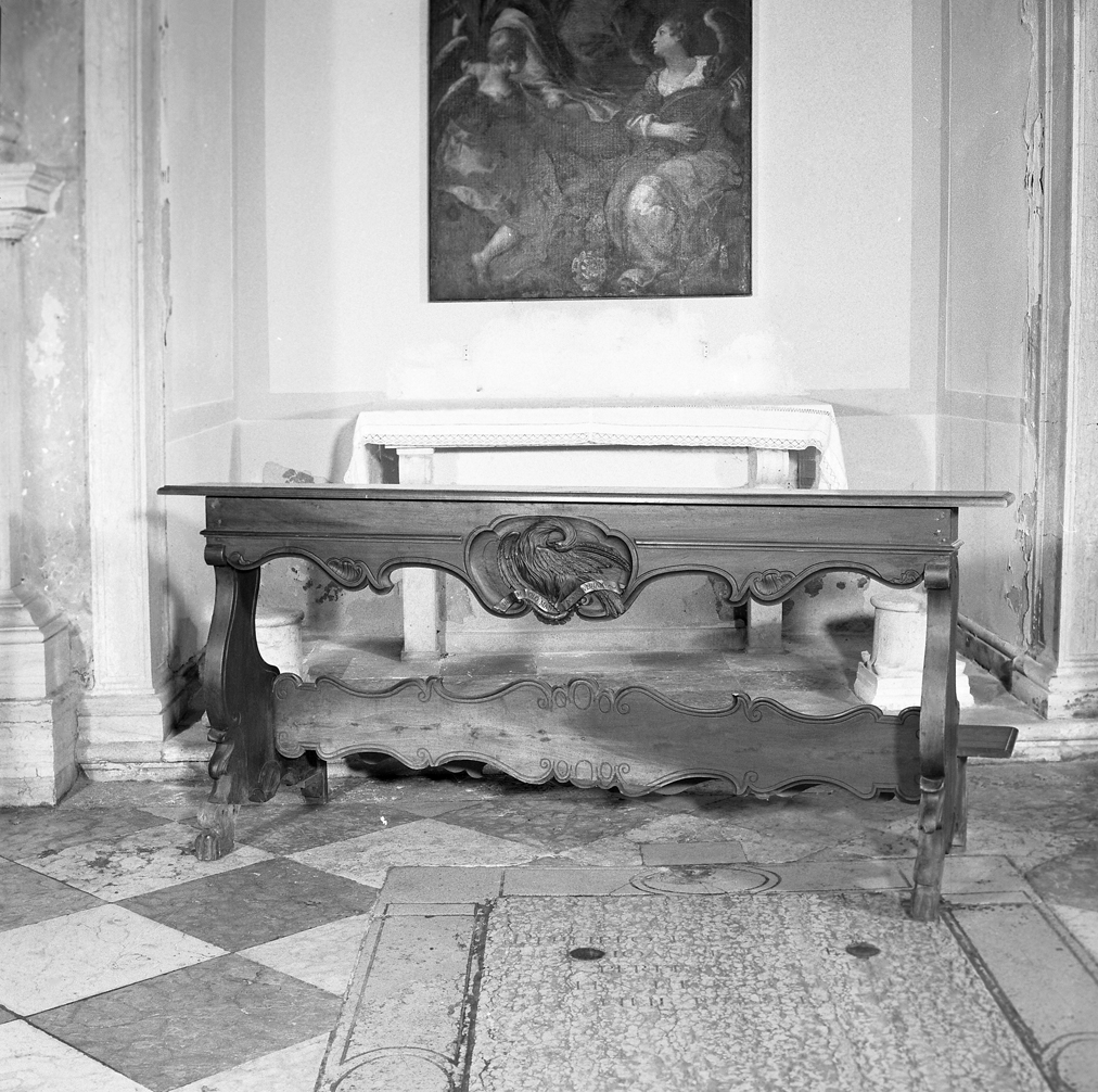 inginocchiatoio - bottega veneziana (sec. XVIII)