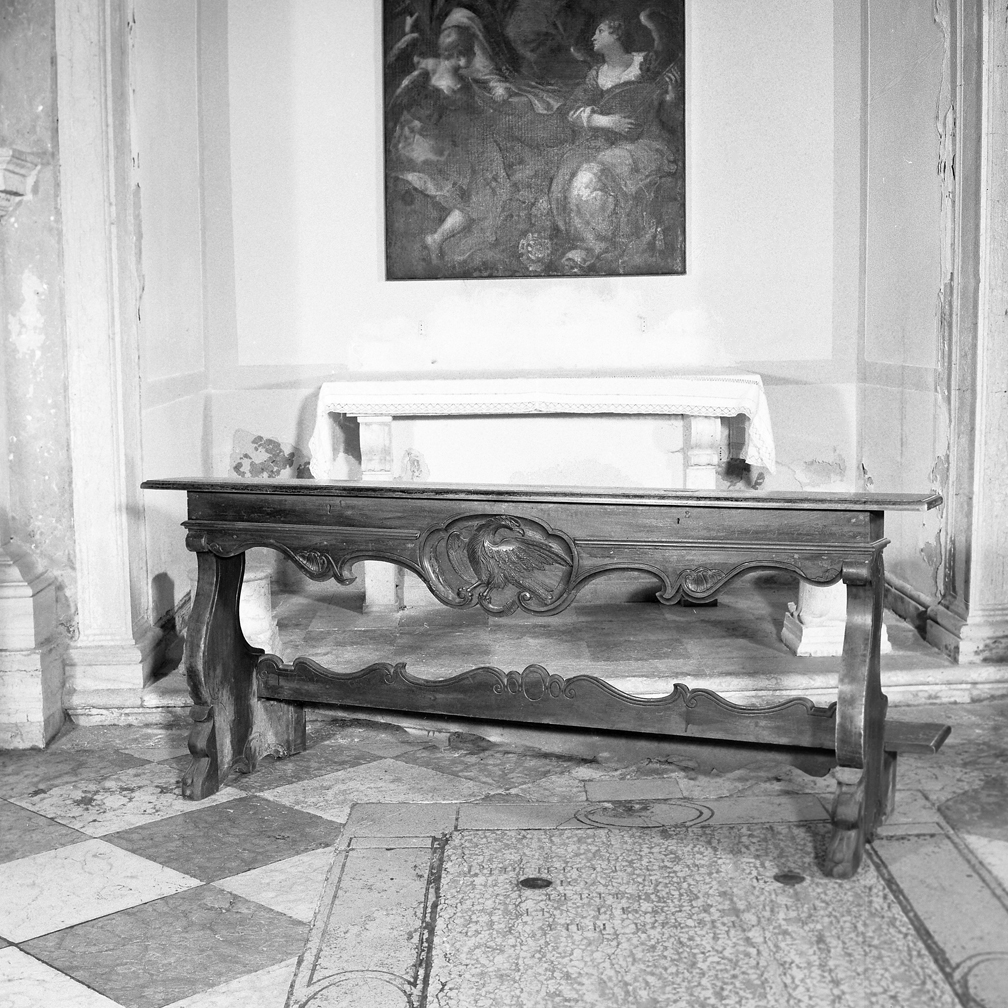 inginocchiatoio - bottega veneziana (sec. XVIII)