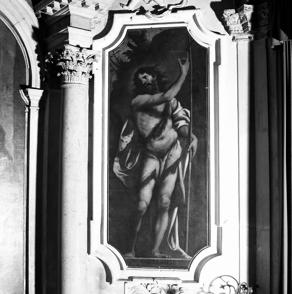 San Giovanni Battista (dipinto) di Muttoni Pietro detto Pietro della Vecchia (sec. XVII)