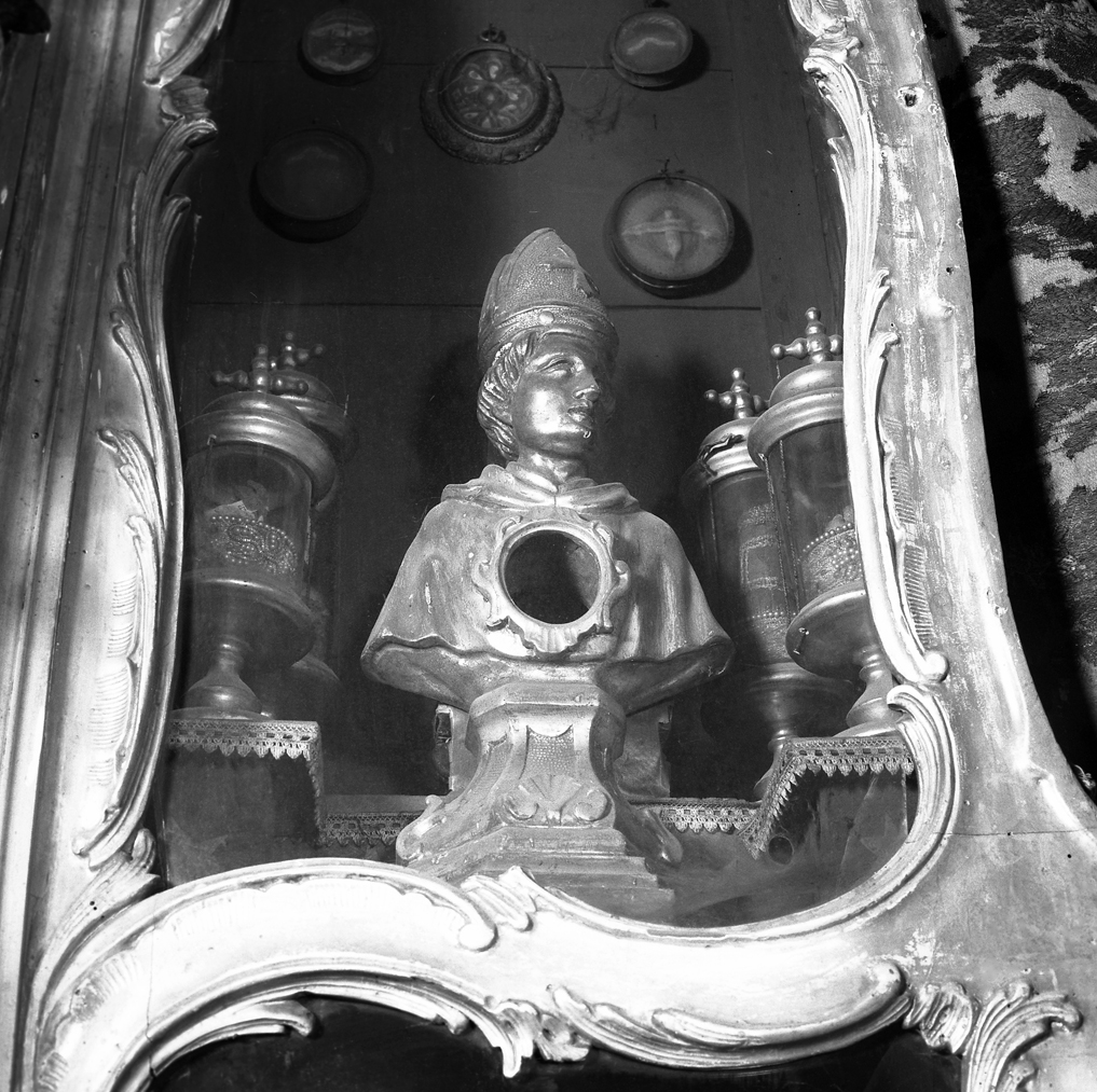 reliquiario - a busto - bottega veneta (sec. XIX)