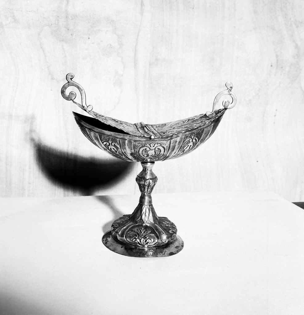 navicella portaincenso - bottega veneta (sec. XIX)