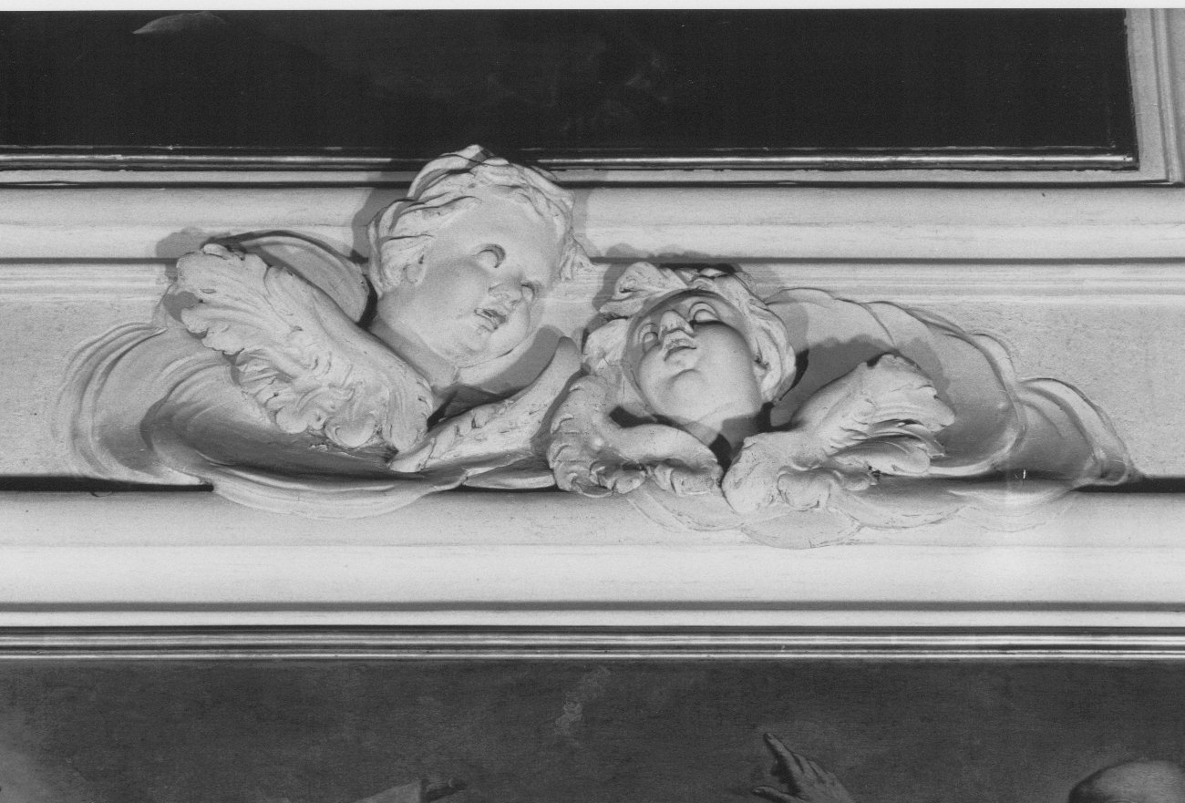 cherubini (decorazione plastica) - bottega veneziana (sec. XVIII)