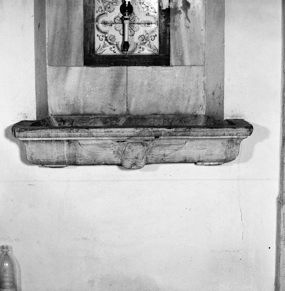 lavabo da sacrestia - bottega veneziana (sec. XVIII)