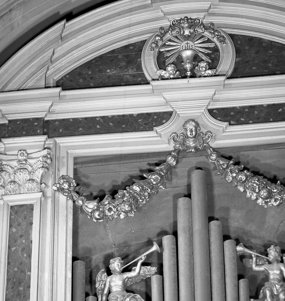 festone (decorazione a intaglio) - bottega veneziana (sec. XVIII)