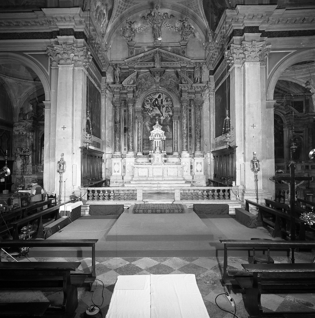 altare maggiore - ambito veneziano (sec. XVII)