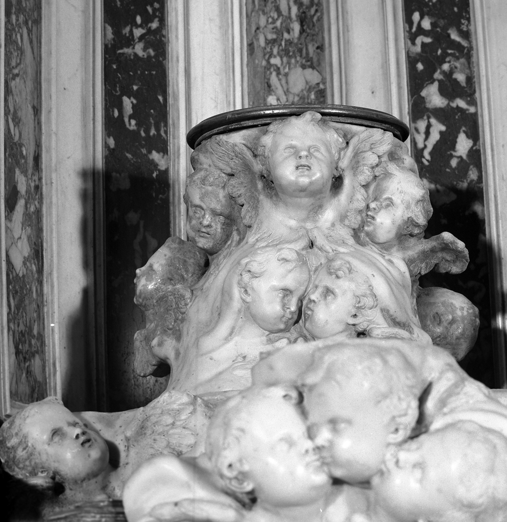 cherubini (espositorio eucaristico) - bottega veneziana (sec. XVII)