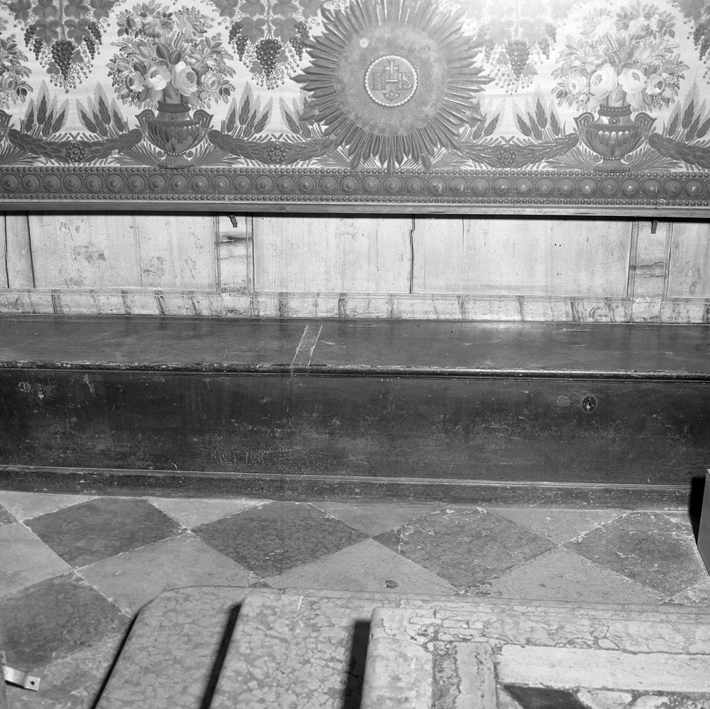 cassapanca - bottega veneziana (sec. XVII)