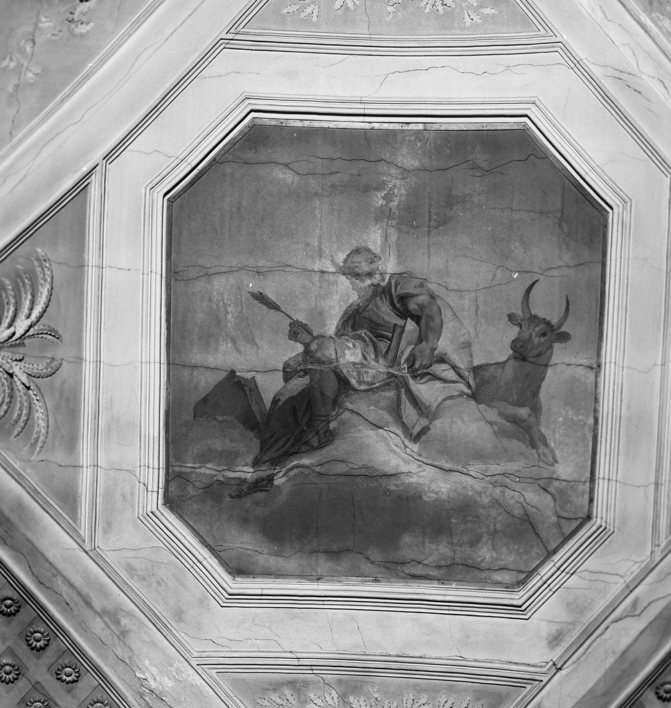 San Luca (dipinto, elemento d'insieme) - bottega veneta (sec. XVII)