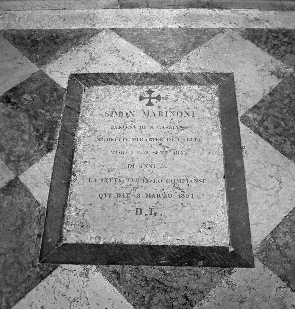 lastra tombale - bottega veneziana (sec. XIX)