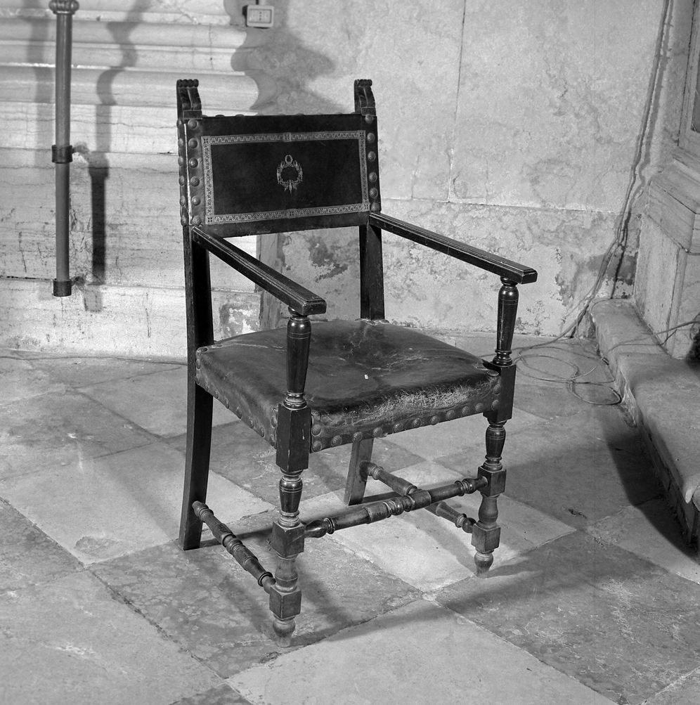 sedia - bottega veneziana (secc. XVIII/ XIX)