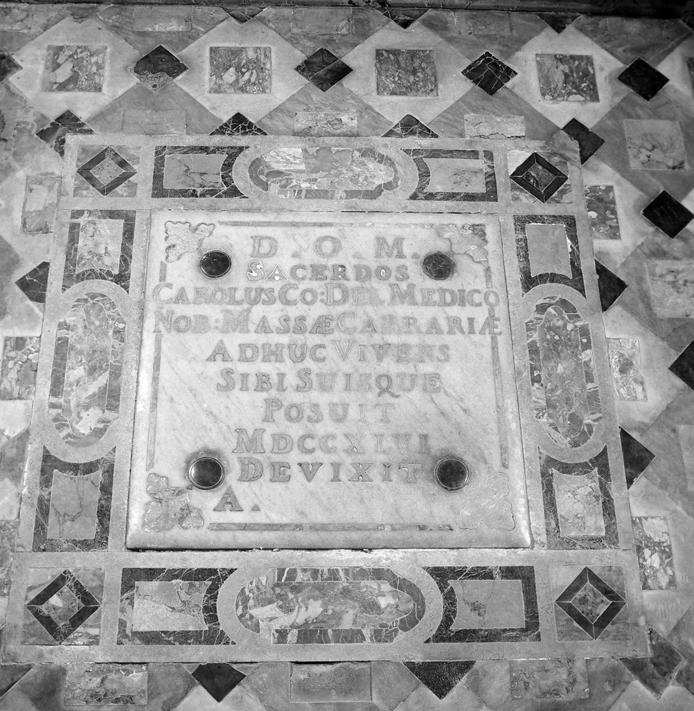 lastra tombale - bottega veneziana (sec. XVIII)