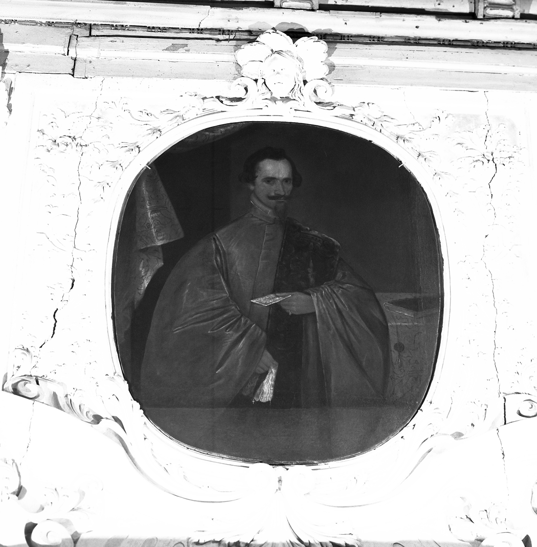 Figura maschile di nobile veneziano (dipinto) - bottega veneta (sec. XVIII)