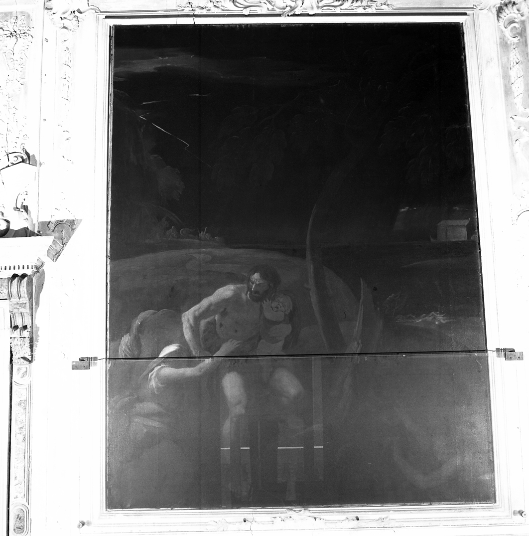 scena biblica (dipinto) - bottega veneta (sec. XVIII)