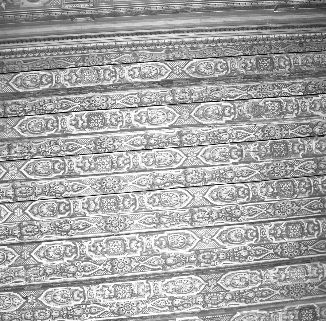 motivi decorativi geometrici/ motivi decorativi floreali (decorazione pittorica) - bottega veneta (sec. XVIII)