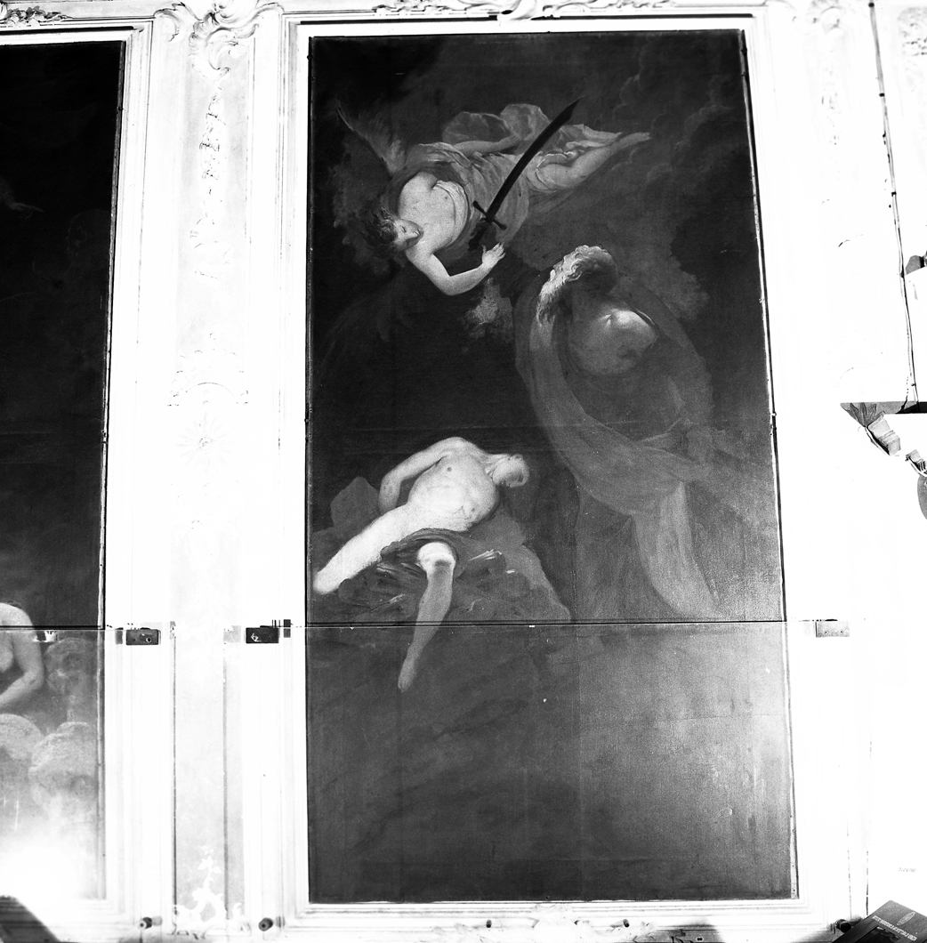 sacrificio di Isacco (dipinto) - bottega veneta (sec. XVIII)