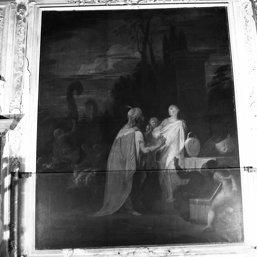 Rebecca al pozzo (dipinto) - bottega veneta (sec. XVIII)