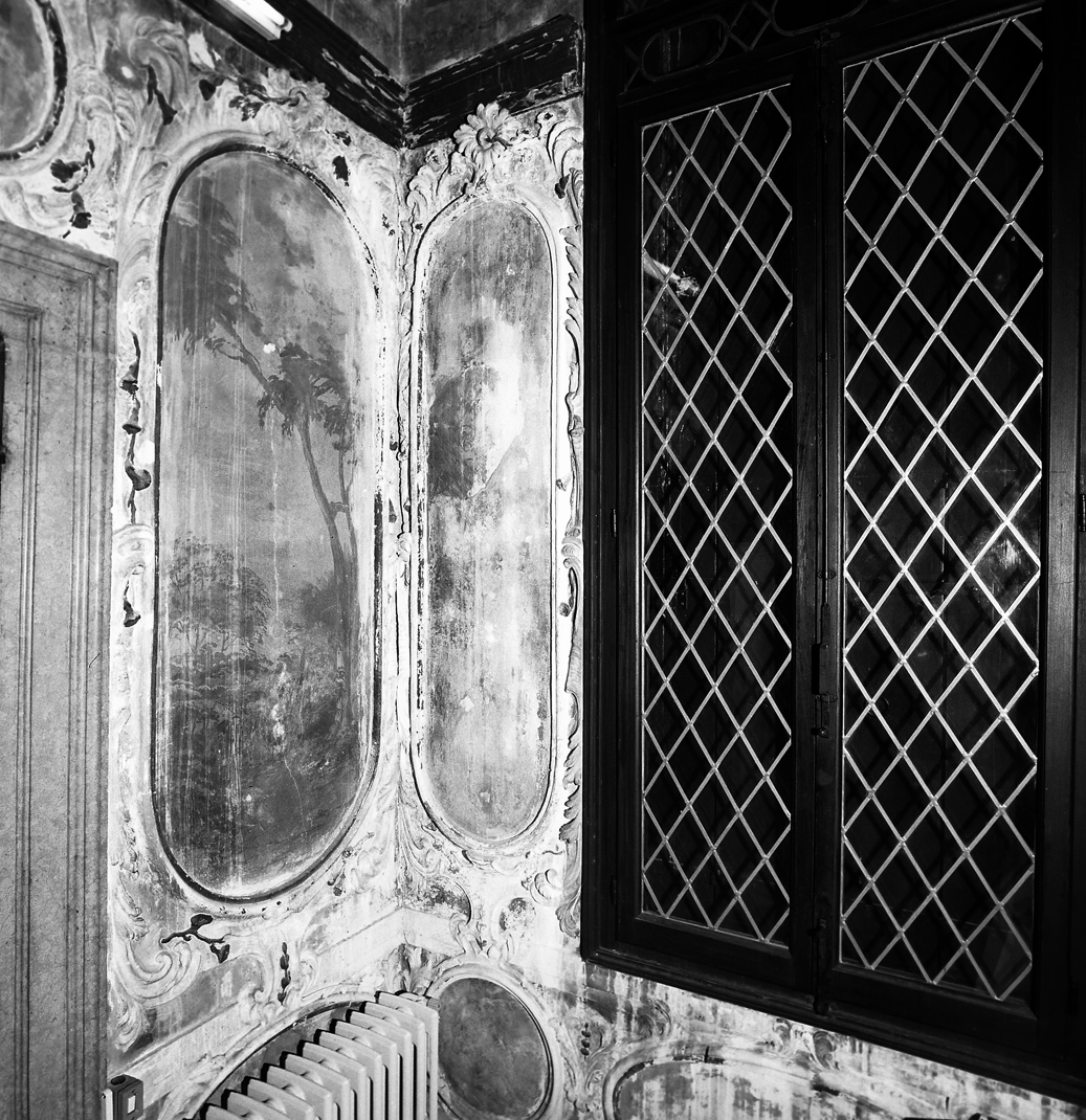 paesaggio (dipinto, elemento d'insieme) - bottega veneta (sec. XVIII)