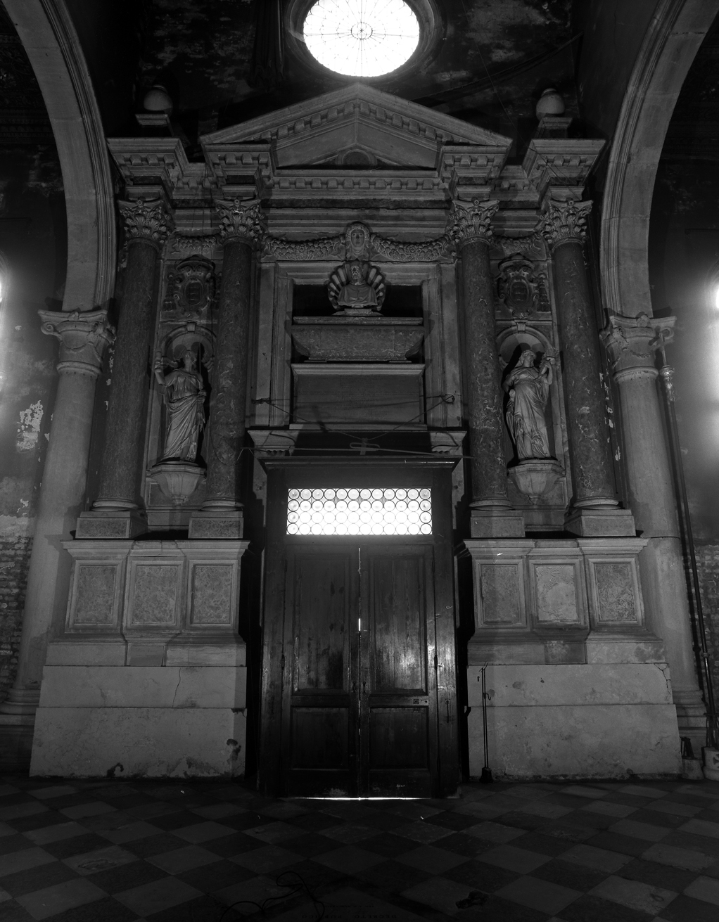 monumento funebre - ambito veneto (prima metà sec. XVII)