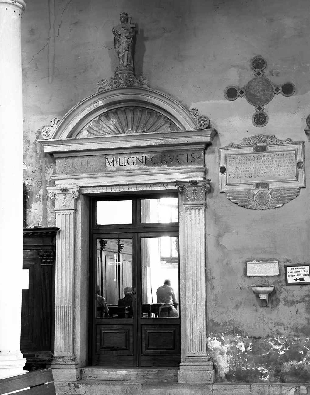 mostra di portale - ambito fiorentino (ultimo quarto sec. XV)