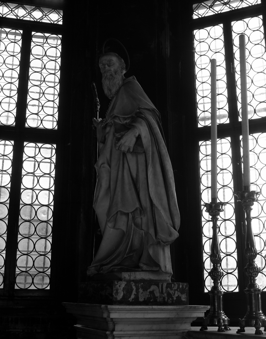 San Benedetto (statua) di Cabianca Francesco detto Penso (sec. XVII)