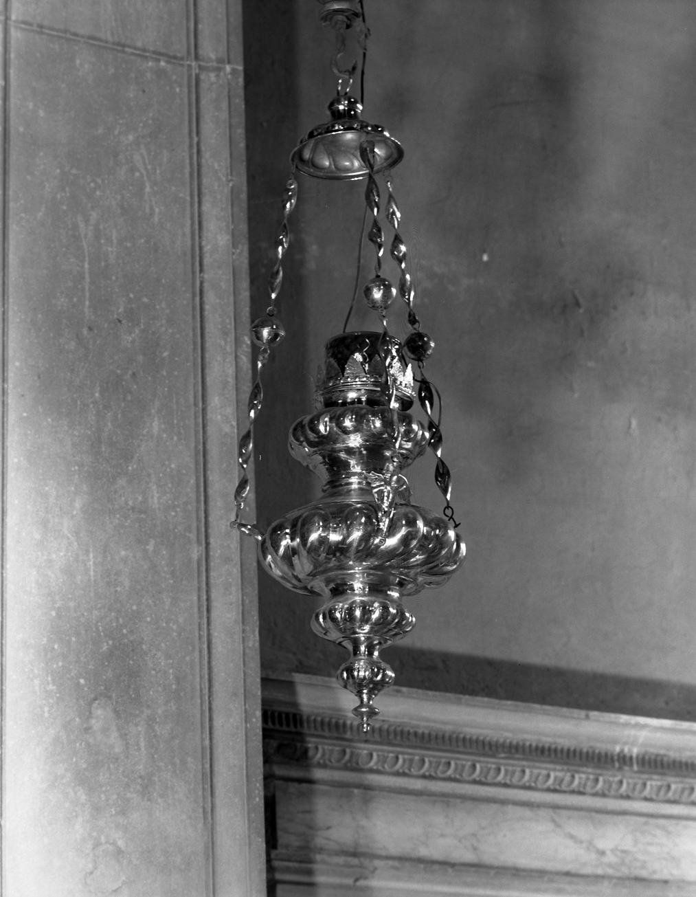 lampada pensile - manifattura veneta (fine sec. XVIII)