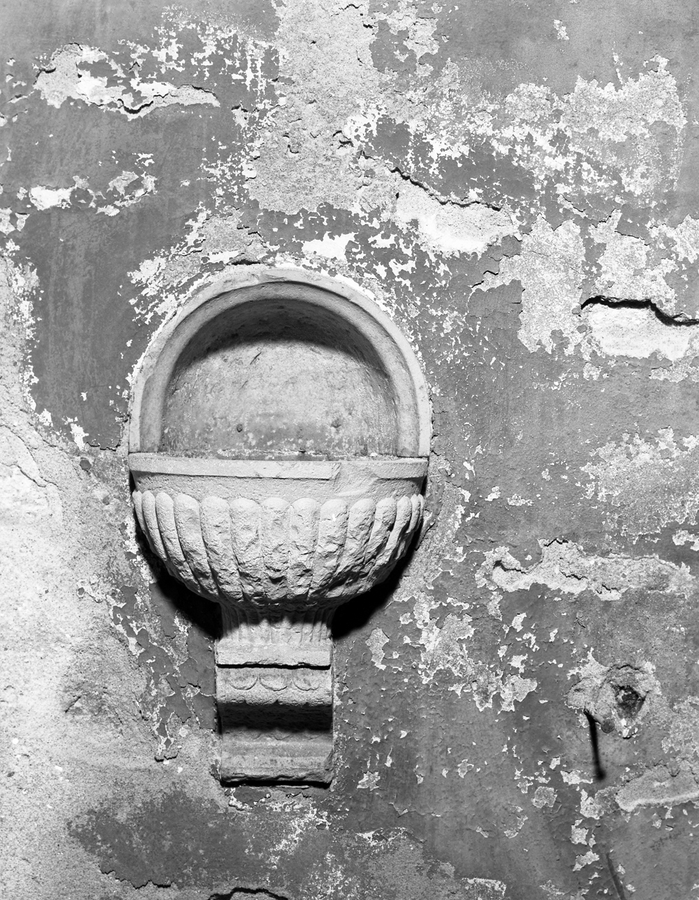 acquasantiera da parete - manifattura veneta (fine sec. XV)