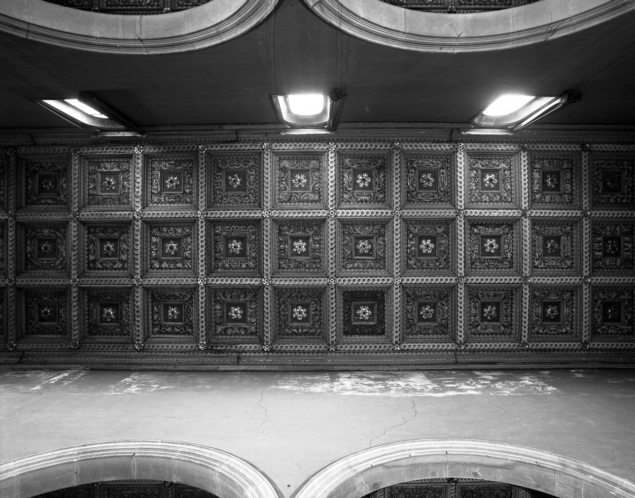 soffitto a cassettoni - ambito veneto (sec. XV)