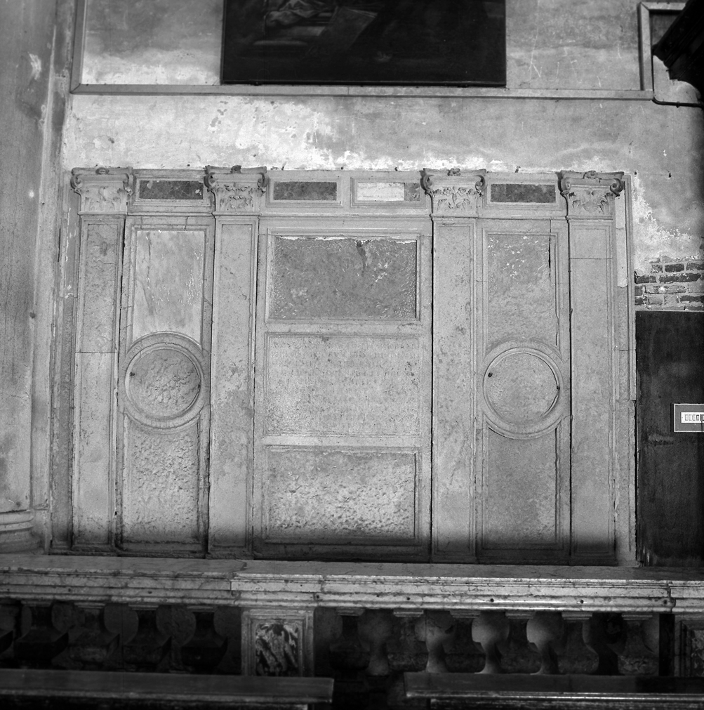 monumento funebre - ambito veneto (sec. XVI)