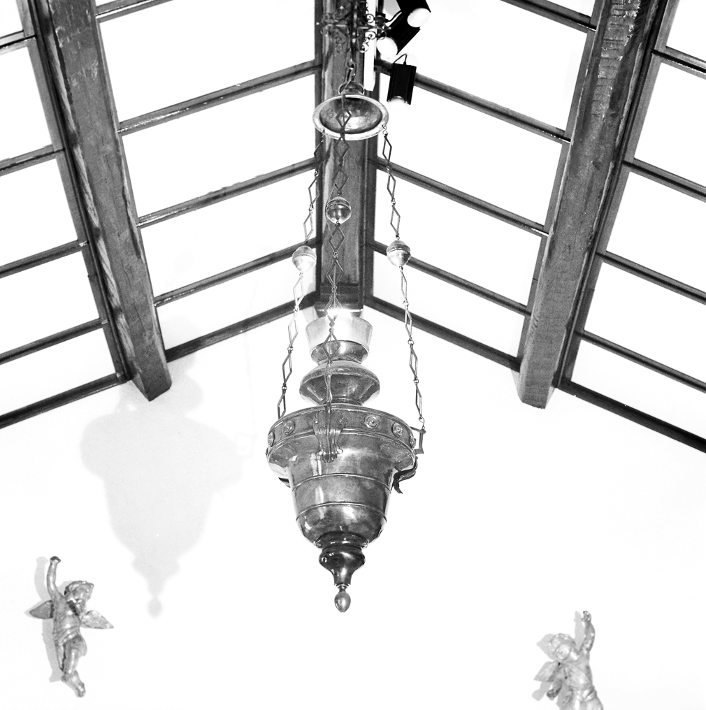 lampada pensile - manifattura veneta (sec. XIX)