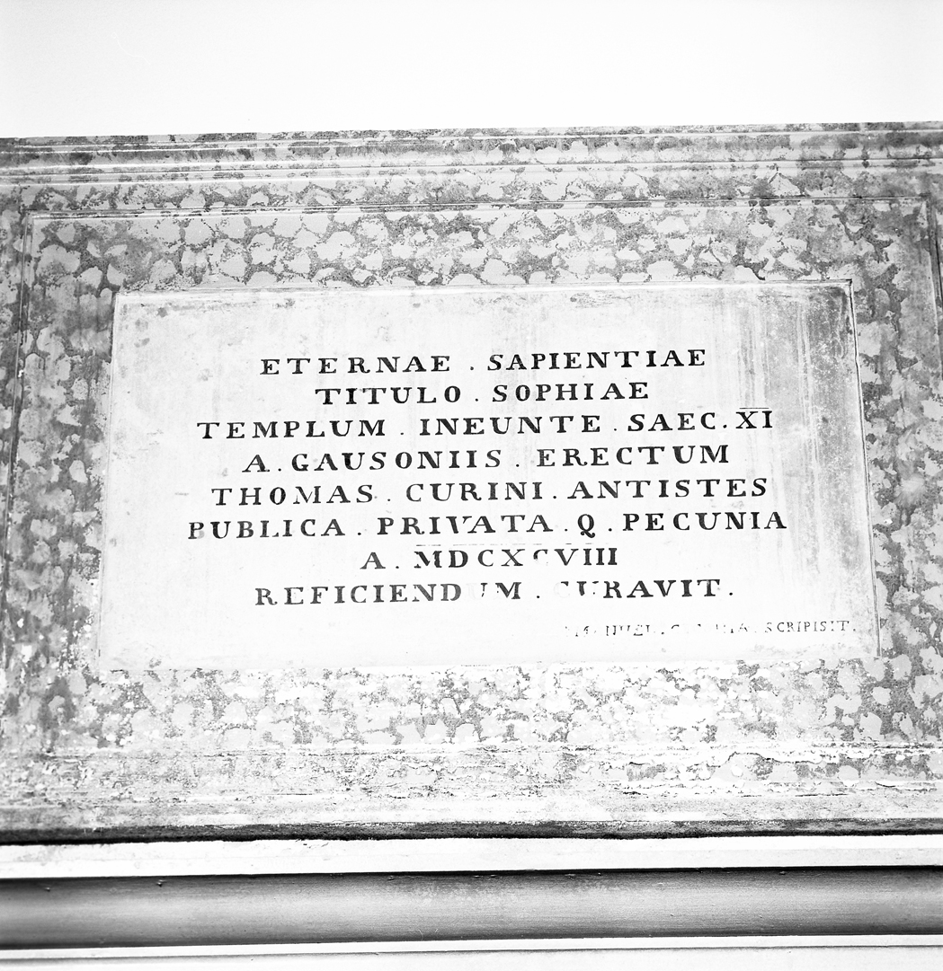 lapide documentaria - ambito veneto (sec. XIX)