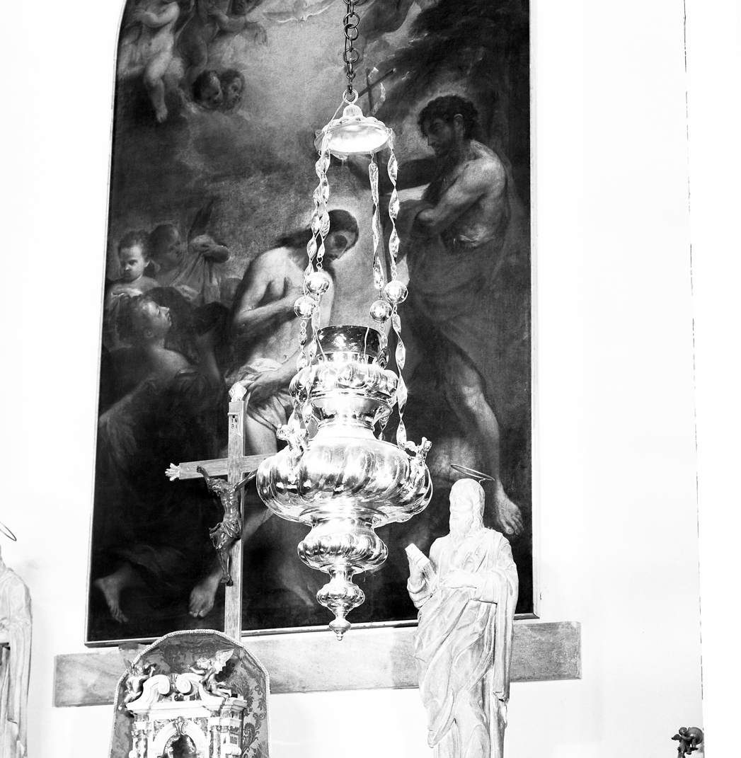 lampada pensile - ambito veneto (primo quarto sec. XX)