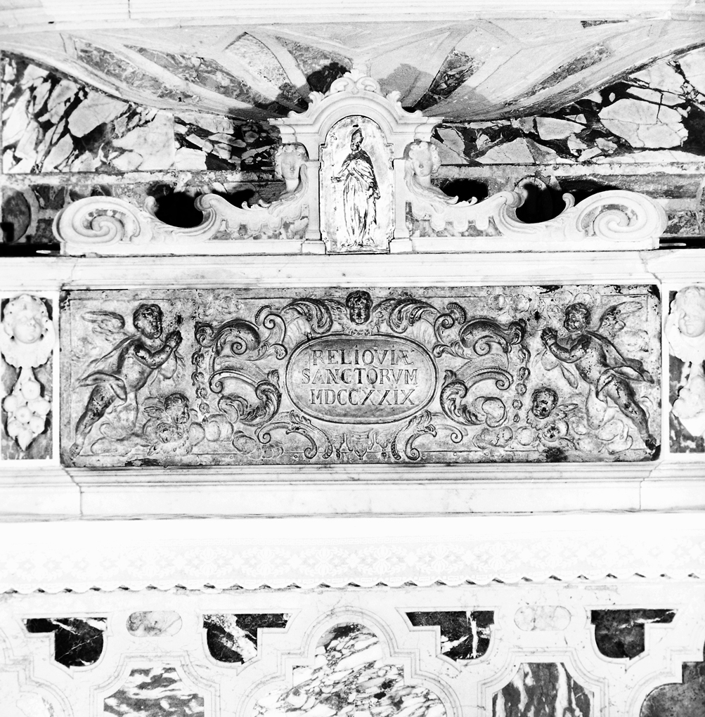 sportello di reliquiario - ambito veneto (sec. XVIII)