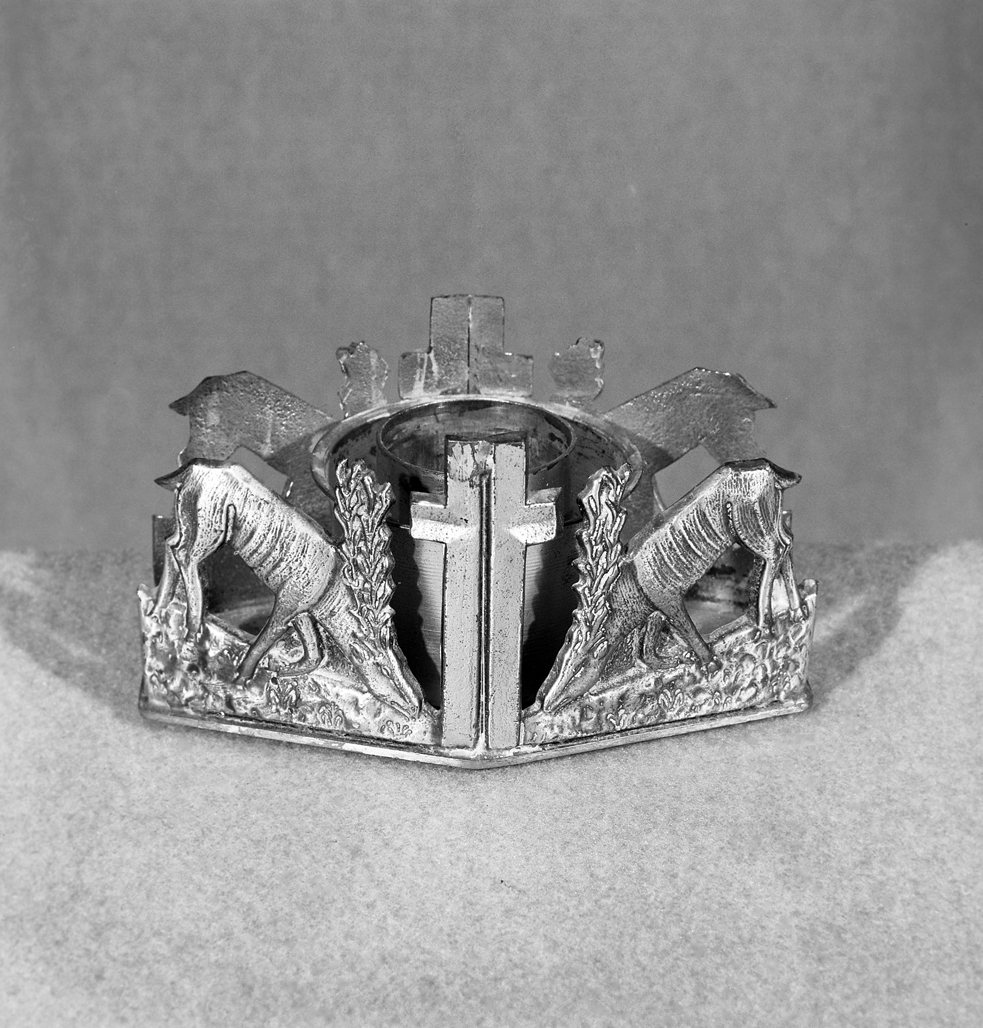 candeliere - ambito veneto (seconda metà sec. XIX)