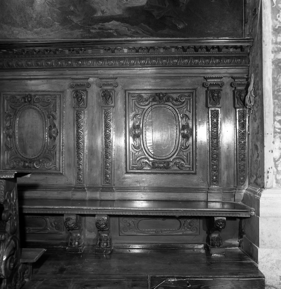 stalli del coro - ambito veneto (sec. XVIII)