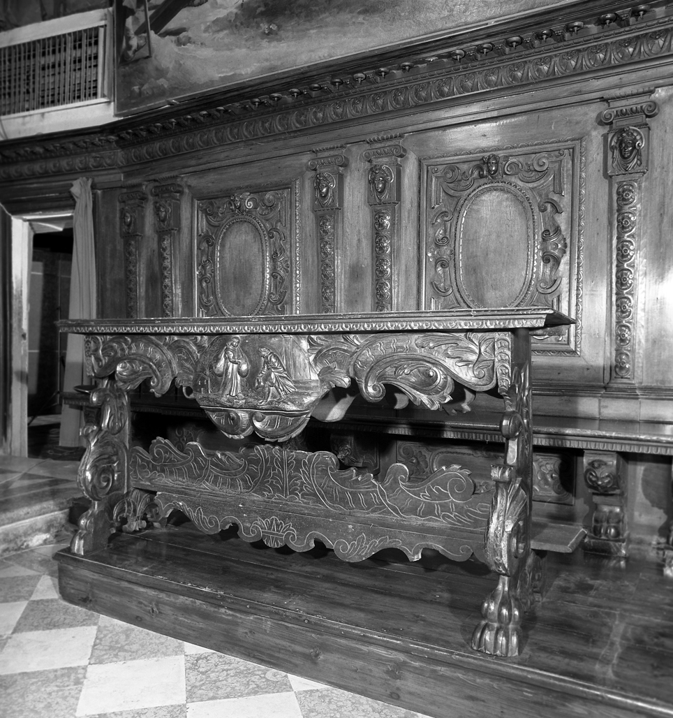 inginocchiatoio - ambito veneto (fine/inizio secc. XVIII/ XIX)