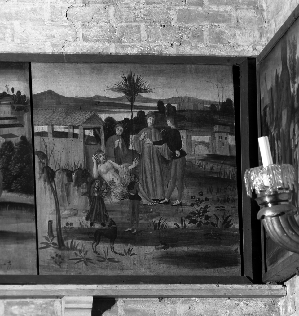 pietà di Giobbe (dipinto, elemento d'insieme) di Bastiani Lazzaro (scuola) (seconda metà sec. XV)