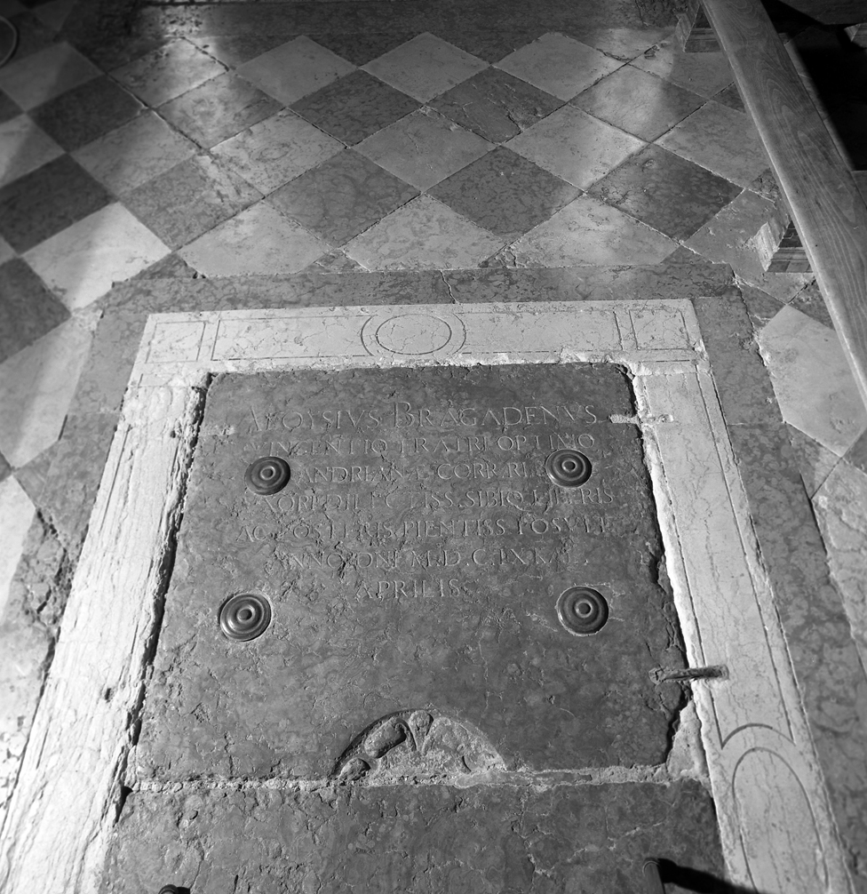 lastra tombale - ambito veneto (sec. XVII)