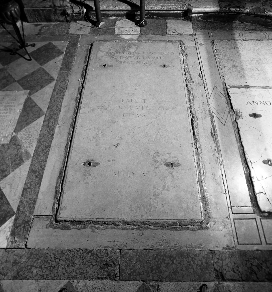 lastra tombale - ambito veneto (sec. XVI)