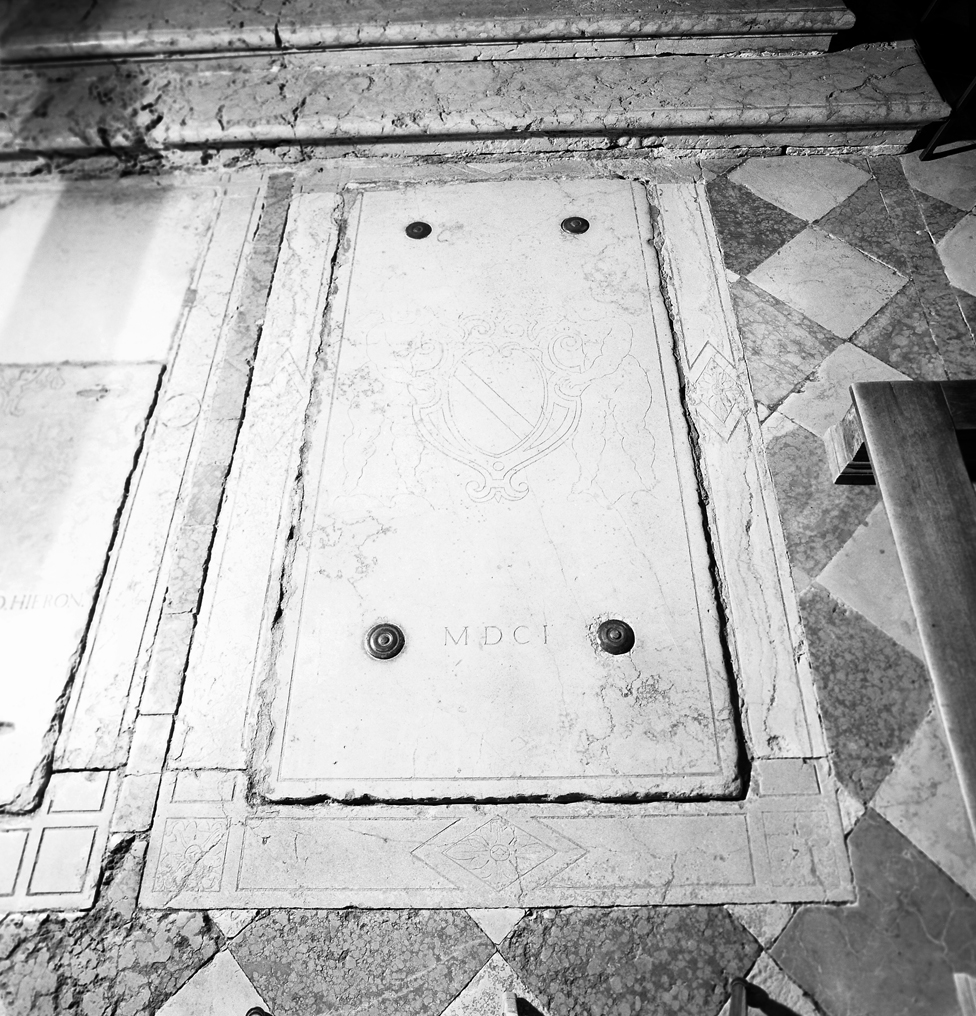 lastra tombale - ambito veneto (sec. XVII)