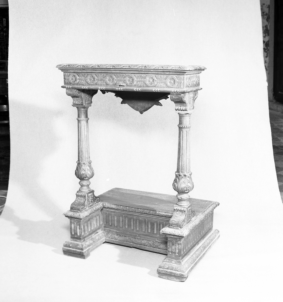 inginocchiatoio - ambito veneto (sec. XIX)