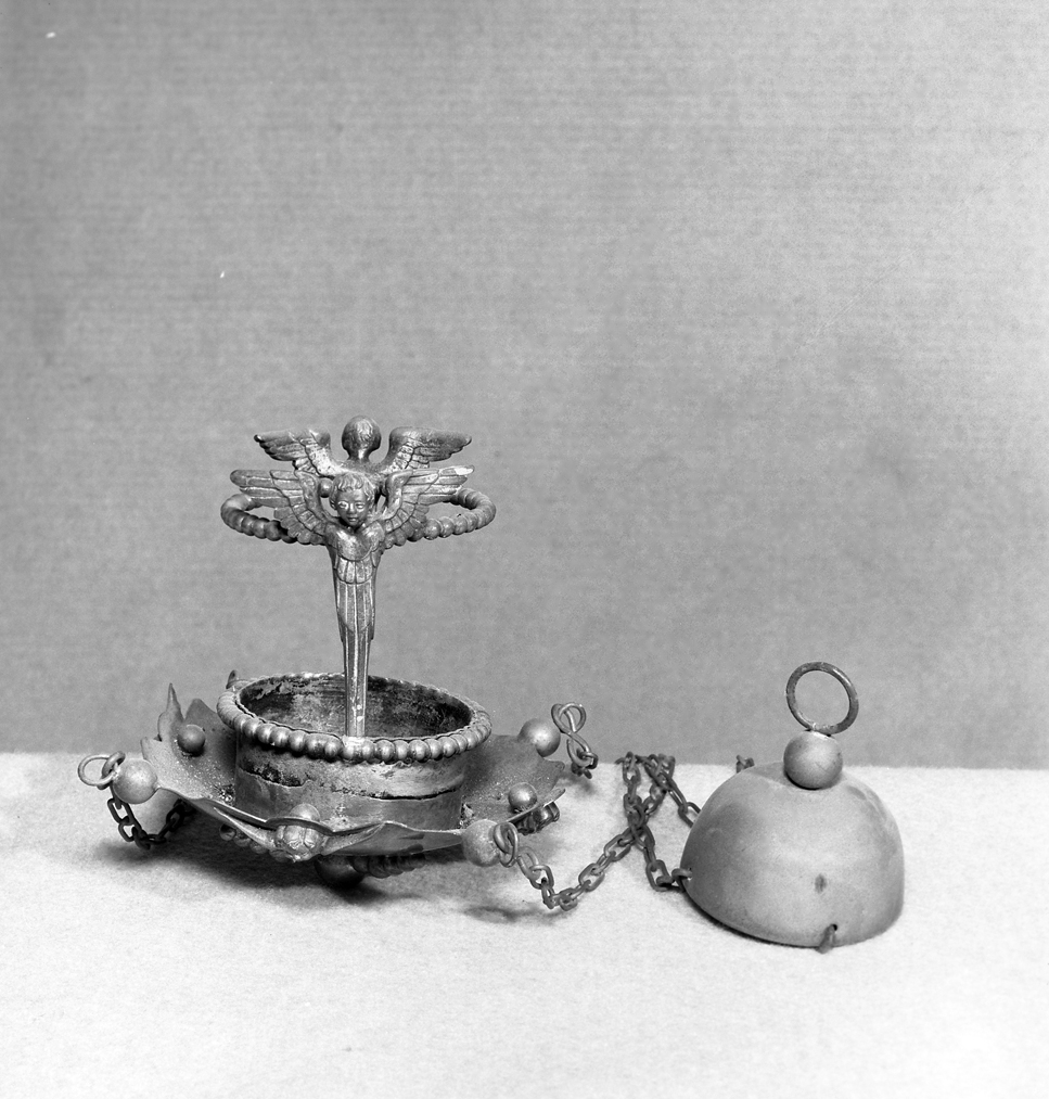 lampada pensile - ambito veneto (inizio sec. XX)