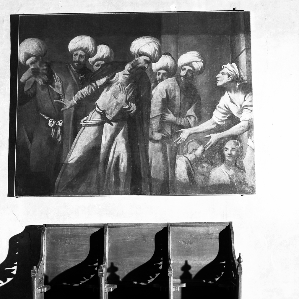 figure maschili (dipinto) - ambito italiano (sec. XIX)