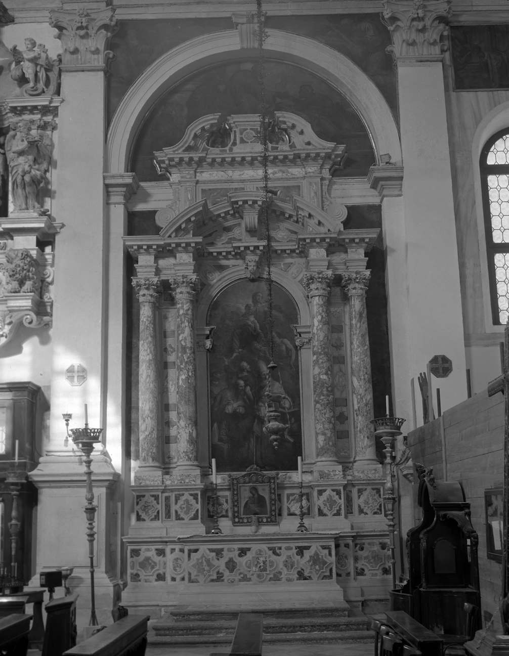altare, insieme - ambito veneto (sec. XVII)